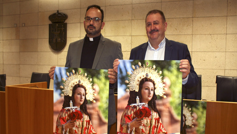 Se presenta el programa de actos religiosos de las fiestas patronales de Santa Eulalia